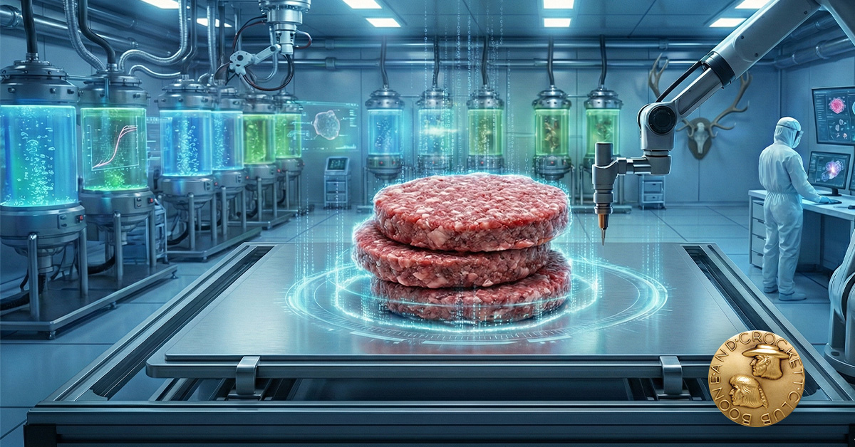 Bio elk meat 