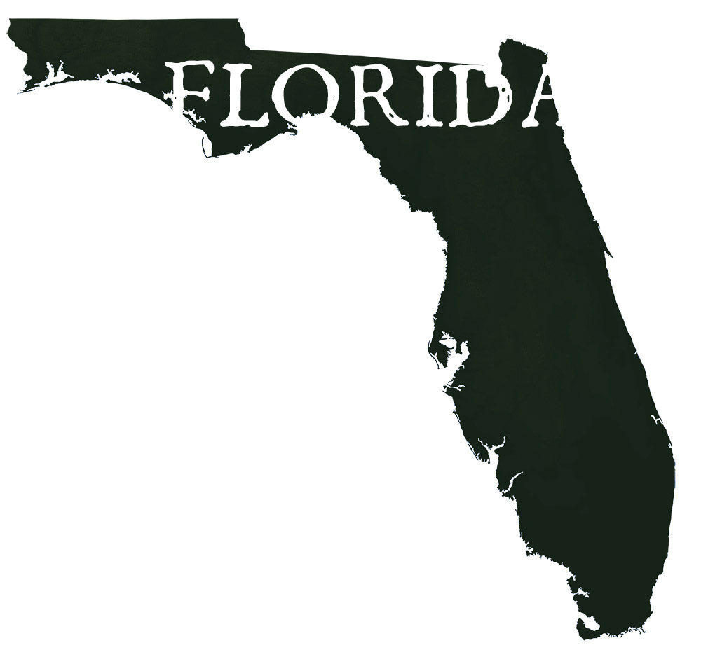 Florida State Records Map