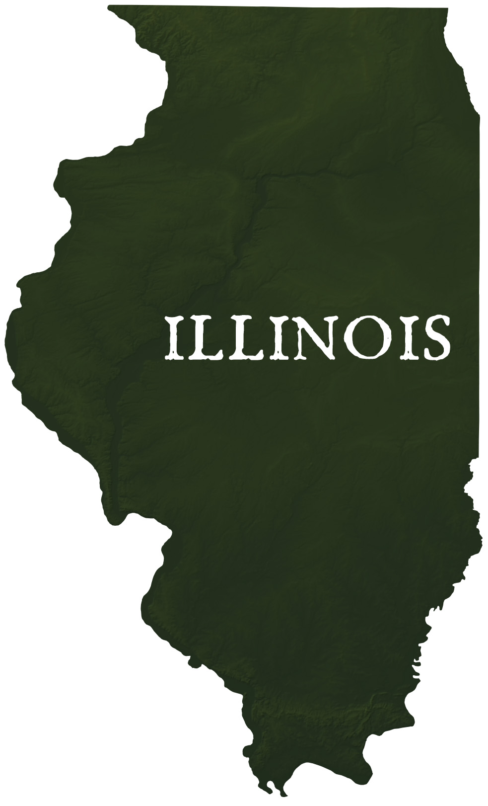 Illinois State Records Map