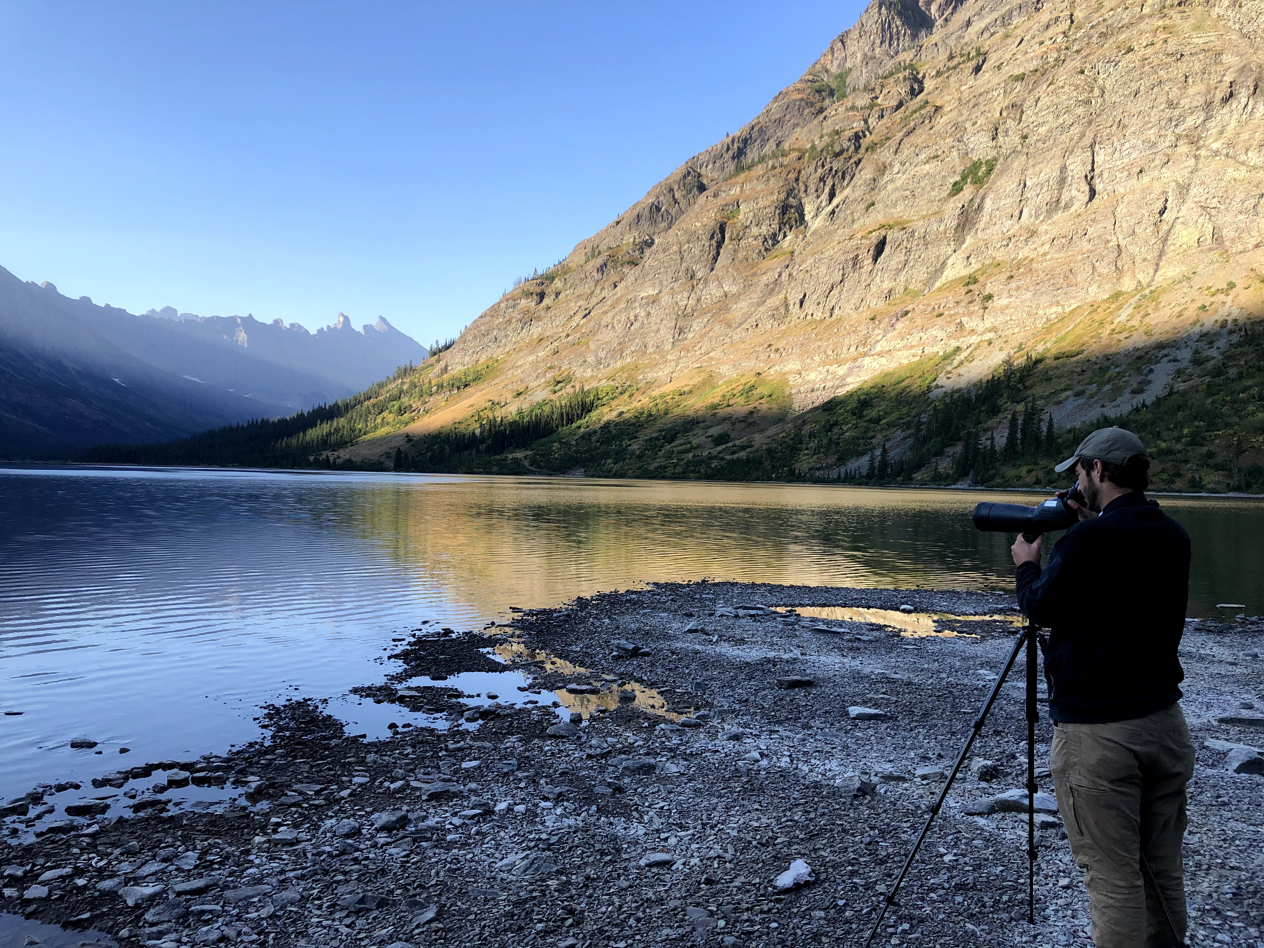 In Glacier Nat Park
