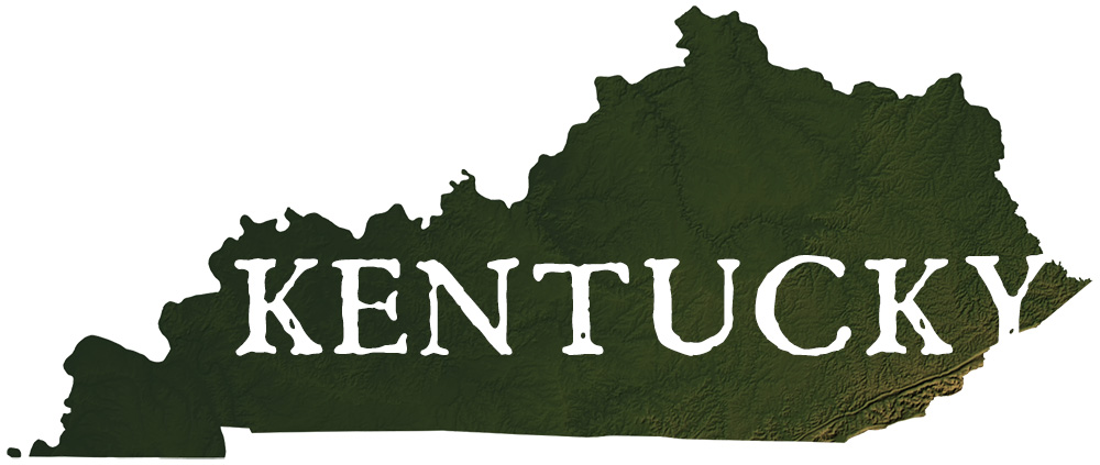 Kentucky State Records Map