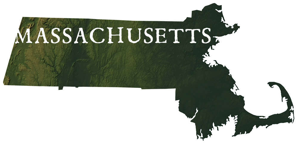 Massachusetts State Records Map