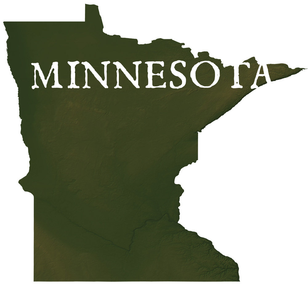 Minnesota State Records Map