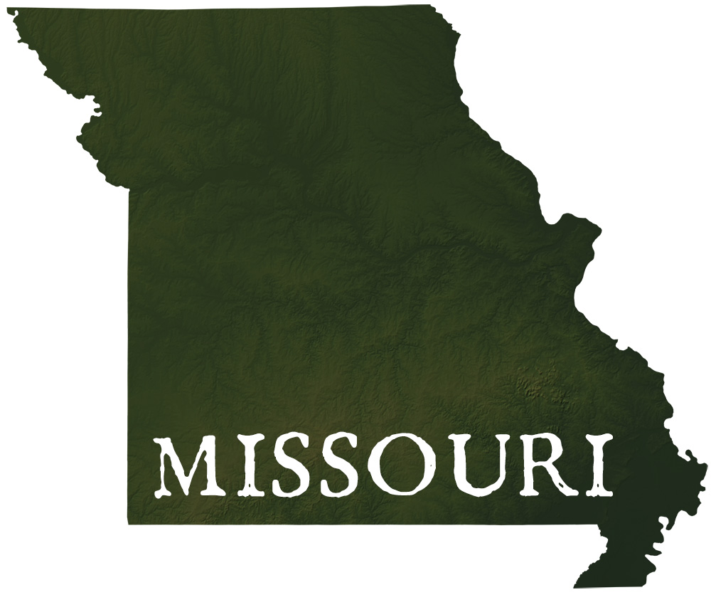 Missouri State Records Map