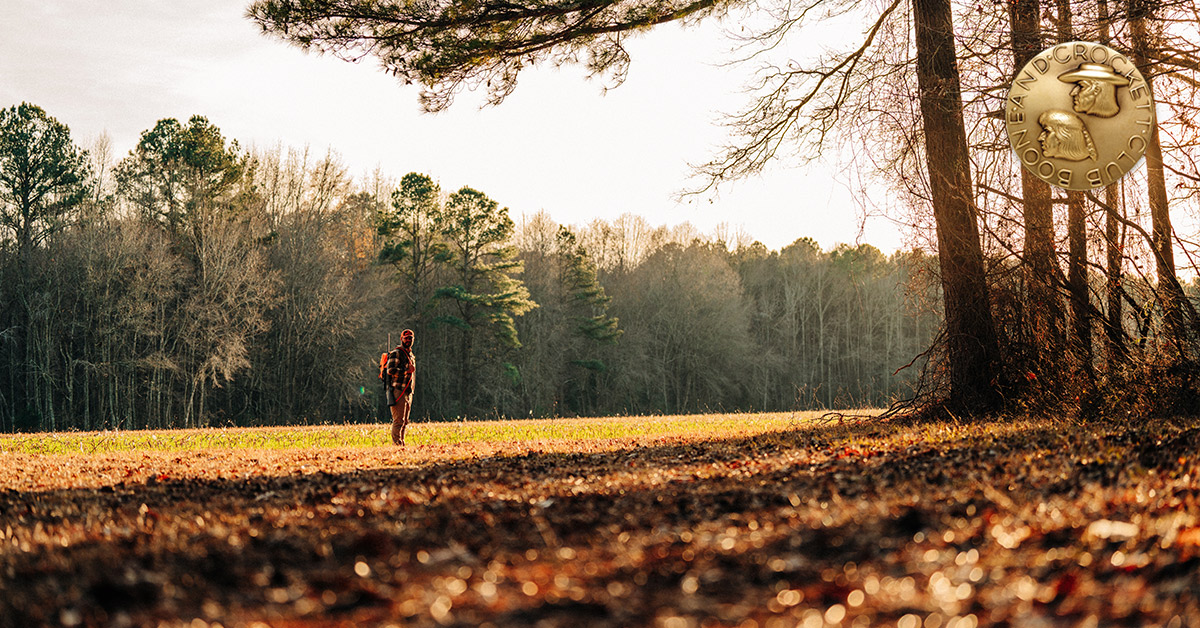 hunter out in woods