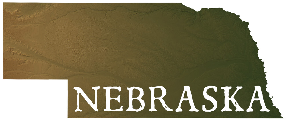 Nebraska State Records Map