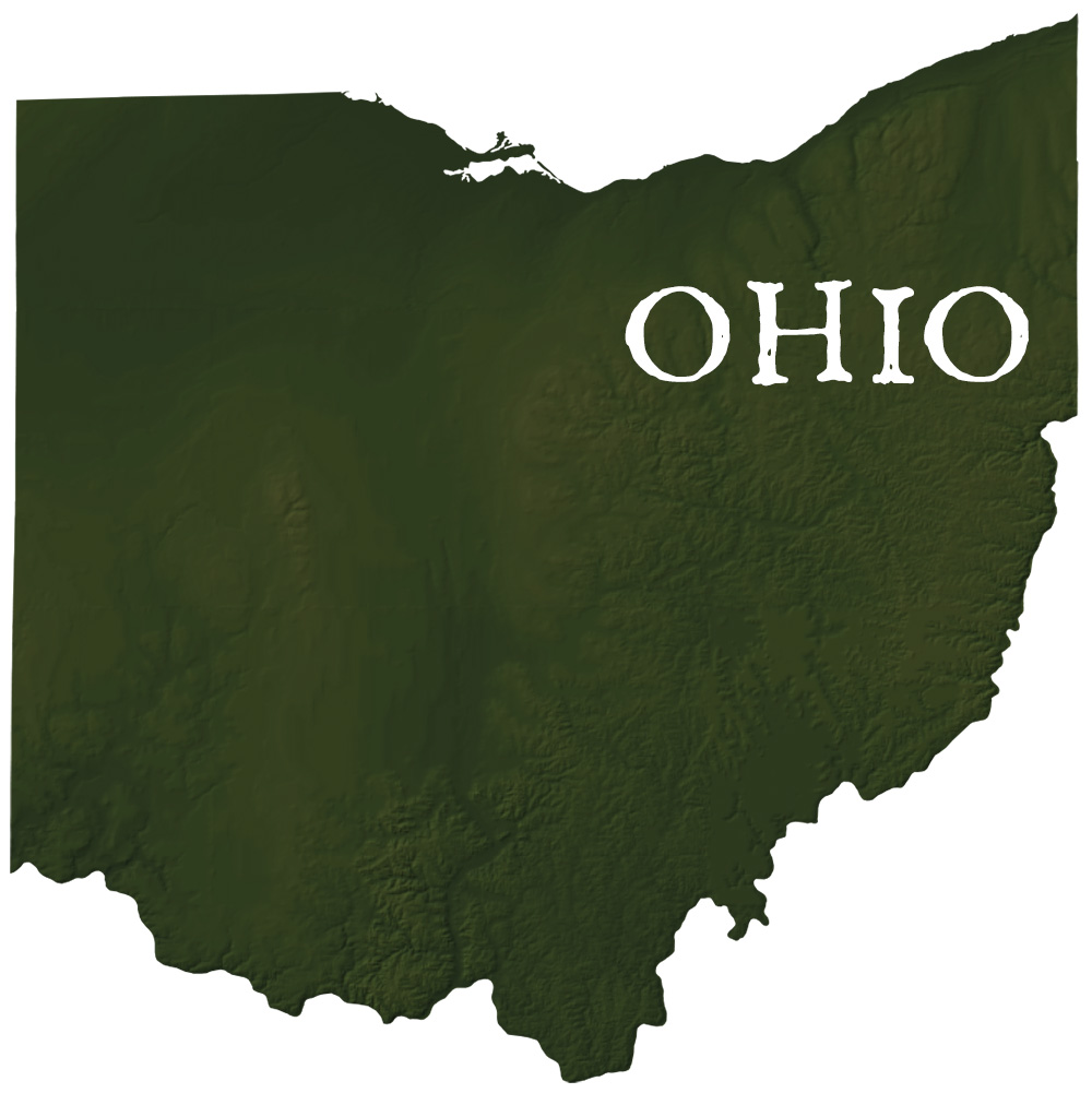 Ohio State Records Map