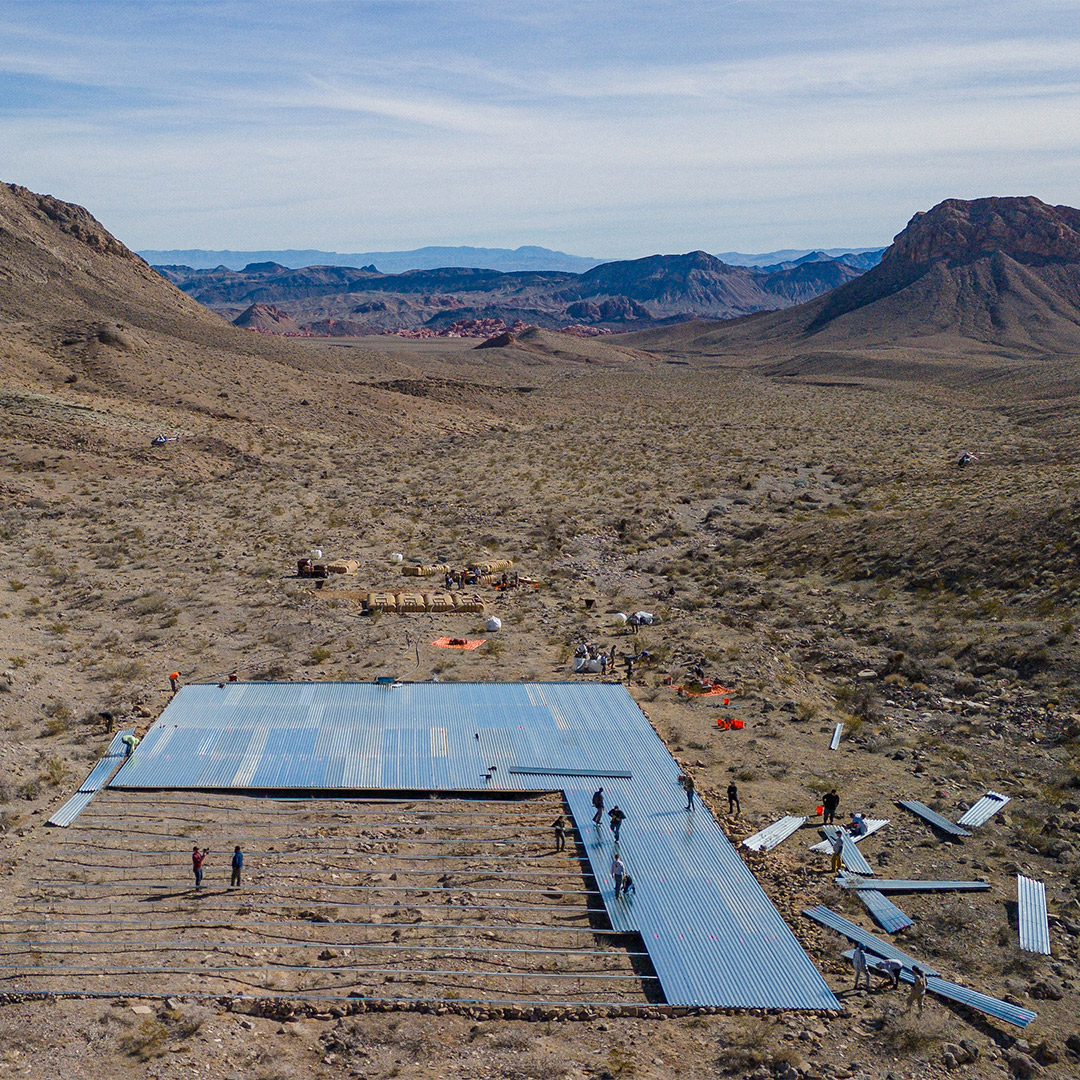 desert work site